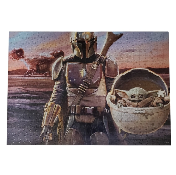 Star Wars The Mandalorian “This Is The Way” 500 Piece Jigsaw Puzzle *READ* - Picture 2 of 12